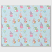 Niedliches Ostermuster-Papier Geschenkpapier (Flach)