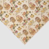 Niedliches Ostermuster Party Seidenpapier (Ausschnitt)