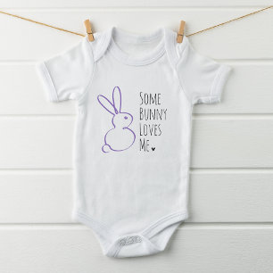 Niedliches Ostern Einige sonnige Lieben Baby Strampler