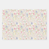 Niedliches Osterpapier Geschenkpapier Set (Vorderseite)