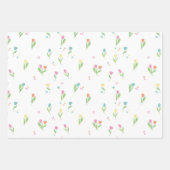 Niedliches Ostersonnenkaninchen Geschenkpapier Set (Vorderseite 3)