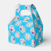 Niedliches Ostersonnenmuster Geschenkschachtel (Rückseite)