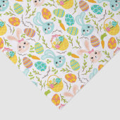 Niedliches Ostersonnenmuster Seidenpapier (Detail)