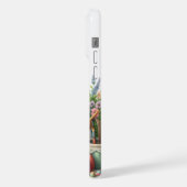 Niedliches, Ostersonnigen/Frühlingsholz-Party iPhone Hülle (Linke Seite)