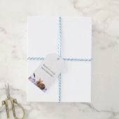 Niedliches Ostersonniges Gastgeschenk Geschenkanhänger (Mit Garn)