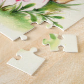 niedliches Ostersonniges Retro-Vintages Puzzle (Seite)