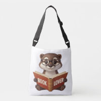Niedliches Otter Book Lover