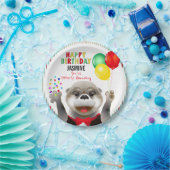 Niedliches Otter in Tuxedo | Happy Birthday Pappteller (Party)