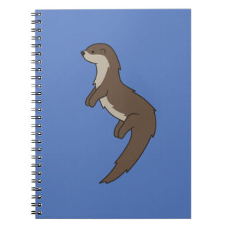 Niedliches Otter-Notizbuch Notizblock