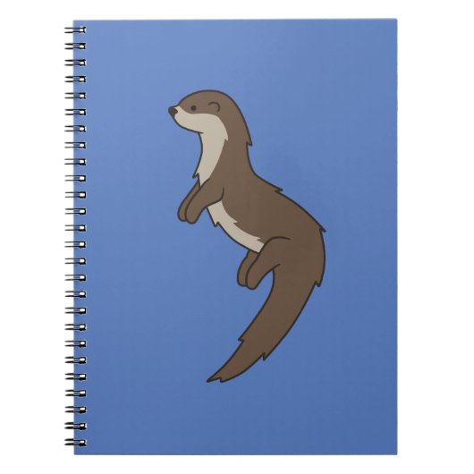Niedliches Otter-Notizbuch Notizblock (Vorderseite)