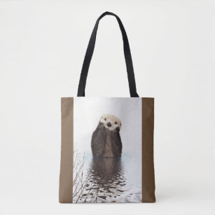 Niedliches Otter-Tier-Bild Tasche