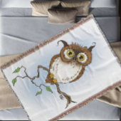 Niedliches Owl Brown Hoot Decke