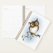 Niedliches Owl Brown Hoot Planer (Anzeige)