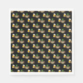 Niedliches Owl Drinking Beer St Patrick's Day Must Serviette (Vorderseite)