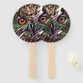 NIEDLICHES OWL FÄCHER (Vorne und Hinten)