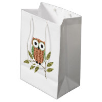 Niedliches Owl-Geschenktasche