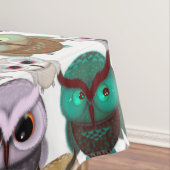 Niedliches Owl Illustrationsmuster Tischdecke (Beispiel)