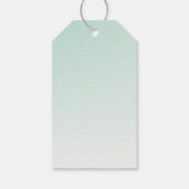 Niedliches Owl in einem Green Top Hat Party Vielen Geschenkanhänger (Rückseite)