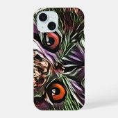 NIEDLICHES OWL iPhone 15 HÜLLE (Rückseite)