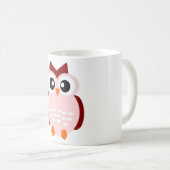 NIEDLICHES OWL KAFFEETASSE (VorderseiteRechts)