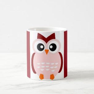 NIEDLICHES OWL KAFFEETASSE