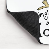 Niedliches Owl Knittern Mousepad (Ecke)