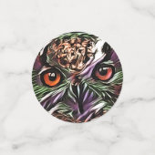 NIEDLICHES OWL KONFETTI (Klein Vorderseite)