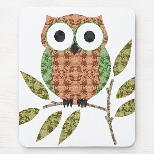 Niedliches Owl Mousepad (Vorne)