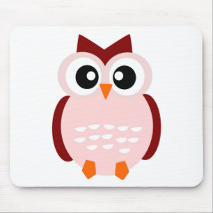NIEDLICHES OWL MOUSEPAD