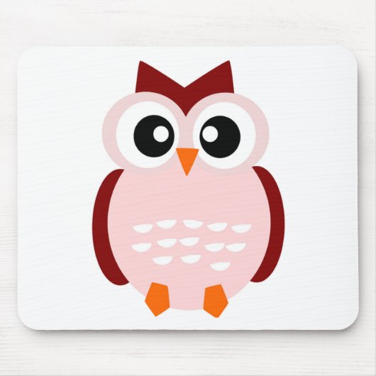 NIEDLICHES OWL MOUSEPAD (Vorne)