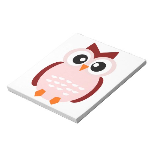 NIEDLICHES OWL NOTIZBLOCK (Rotiert)