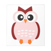 NIEDLICHES OWL NOTIZBLOCK (Vorderseite)
