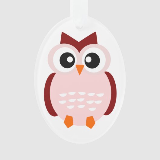 NIEDLICHES OWL ORNAMENT (Vorderseite)
