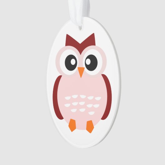NIEDLICHES OWL ORNAMENT (Vorderseite)