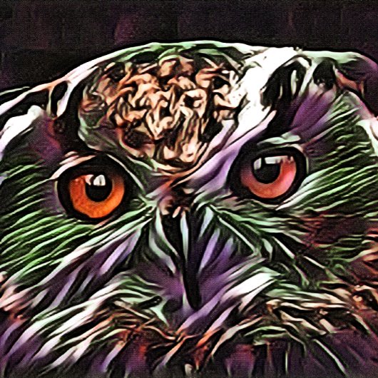 NIEDLICHES OWL PAPPTELLER