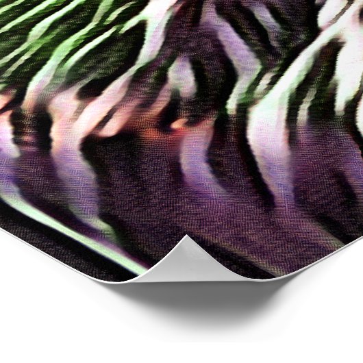 NIEDLICHES OWL POSTER (Ecke)