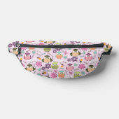 Niedliches Owl rosa Bauchtasche (Ablage )