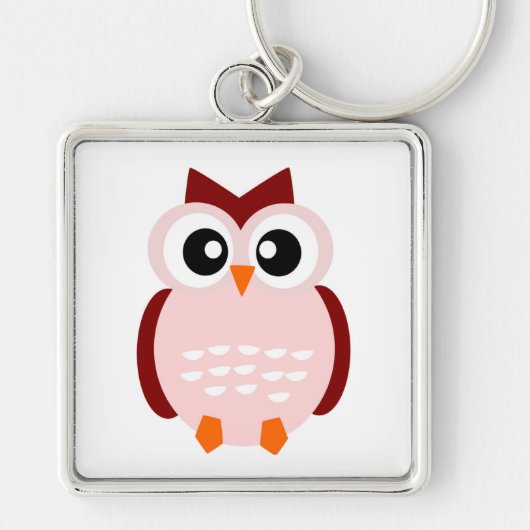 NIEDLICHES OWL SCHLÜSSELANHÄNGER (Vorne)