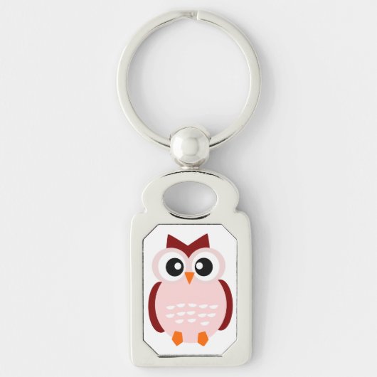 NIEDLICHES OWL SCHLÜSSELANHÄNGER (Vorderseite)