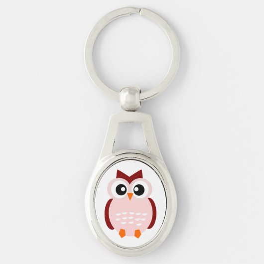 NIEDLICHES OWL SCHLÜSSELANHÄNGER (Vorderseite)