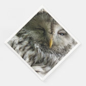 NIEDLICHES OWL SERVIETTE (Ecke)