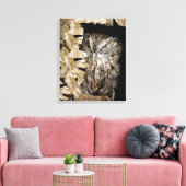 Niedliches Owl Wink Leinwanddruck (Insitu (Wohnzimmer))