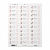 Niedliches Owls Wasserfarbmuster Mit Monogramm (Vorne)