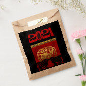 Niedliches OX Chinesisches Jahr 2021 Zodiac Birthd Geschenktütchen (Versiegelt)