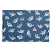 Niedliches Ozeanmuster Kissenbezug (Rückseite-Links)