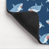 Niedliches Ozeanmuster Mousepad (Ecke)