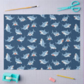 Niedliches Ozeanmuster Seidenpapier (Basteln)