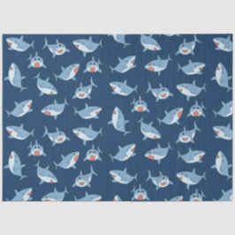 Niedliches Ozeanmuster Seidenpapier