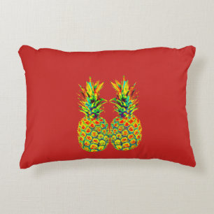 NIEDLICHES Paar Ananas Dekokissen