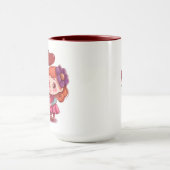 Niedliches Paar Tasse (Zentrum)